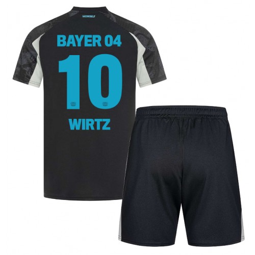 Bayer Leverkusen Florian Wirtz #10 Rezervni Dres za djecu 2024-25 Kratak Rukav (+ Kratke hlače)